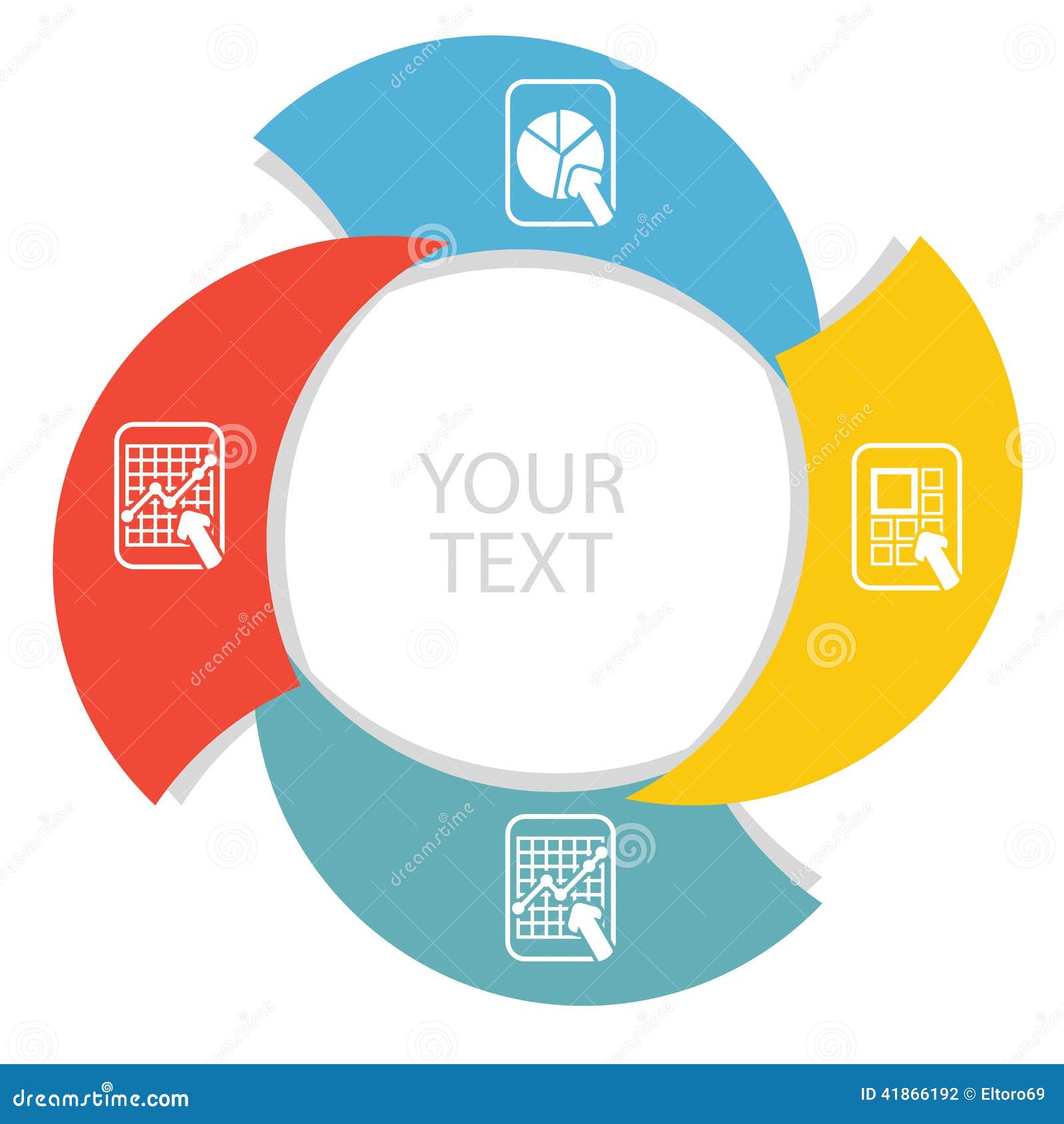 Creative Flow Chart Template