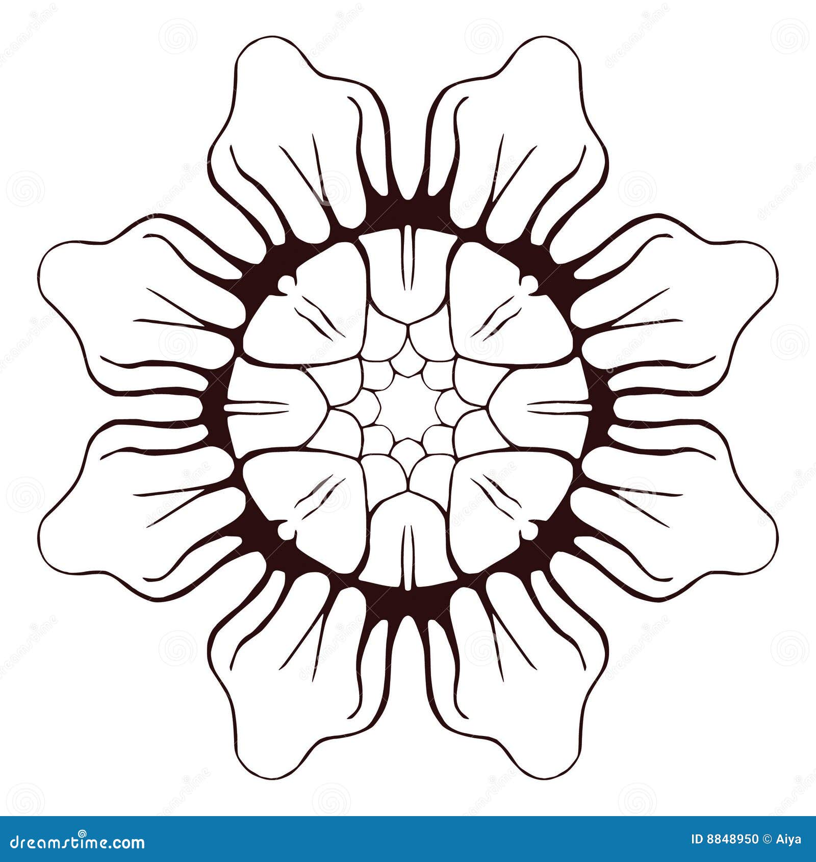 Flower stock vector. Illustration of illustration, flower - 8848950