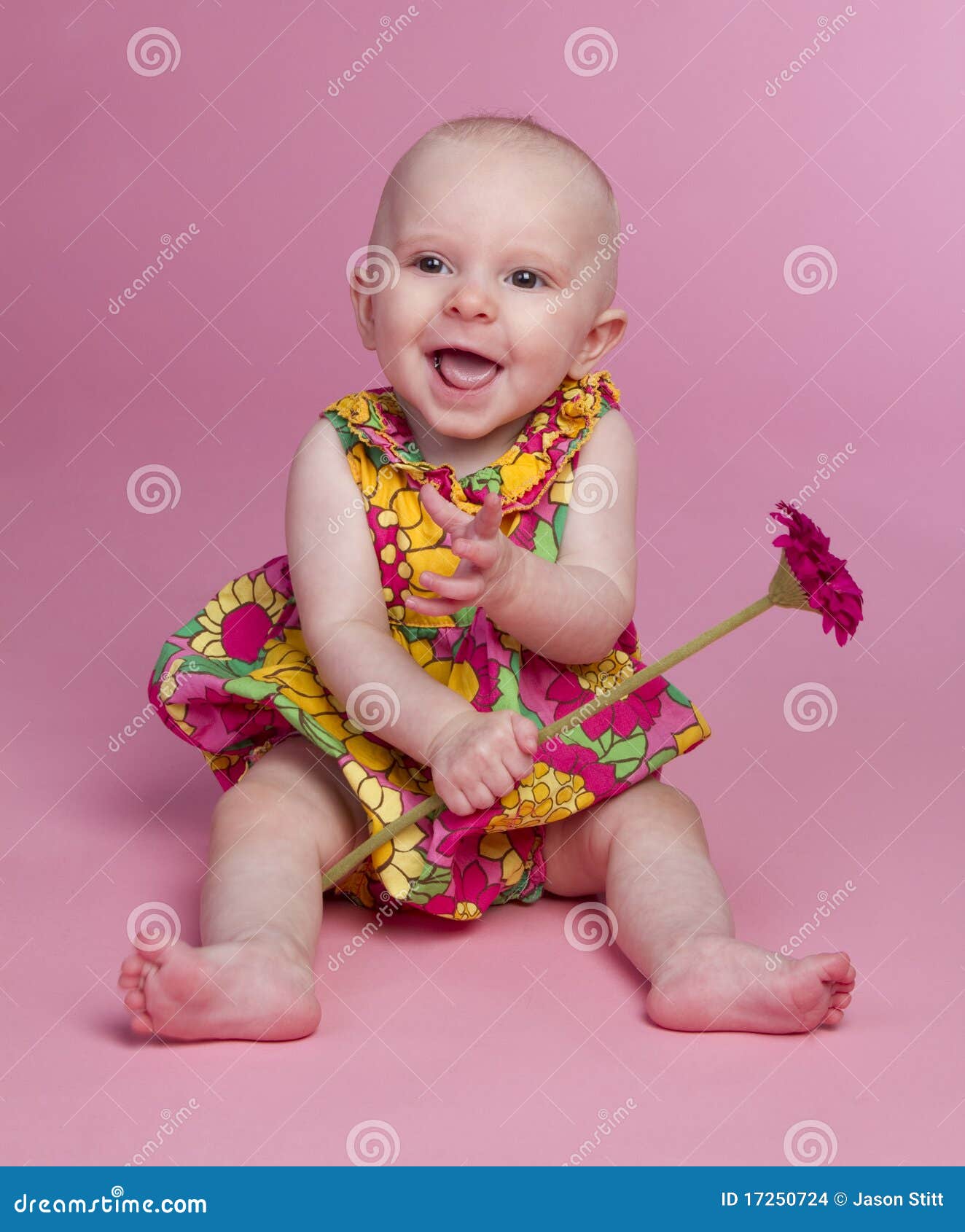 Flower Baby stock photo. Image of infant, people, child 17250724