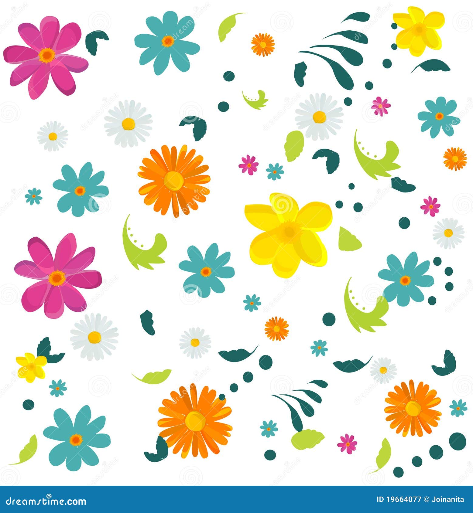 Flower background stock vector. Illustration of banner - 19664077