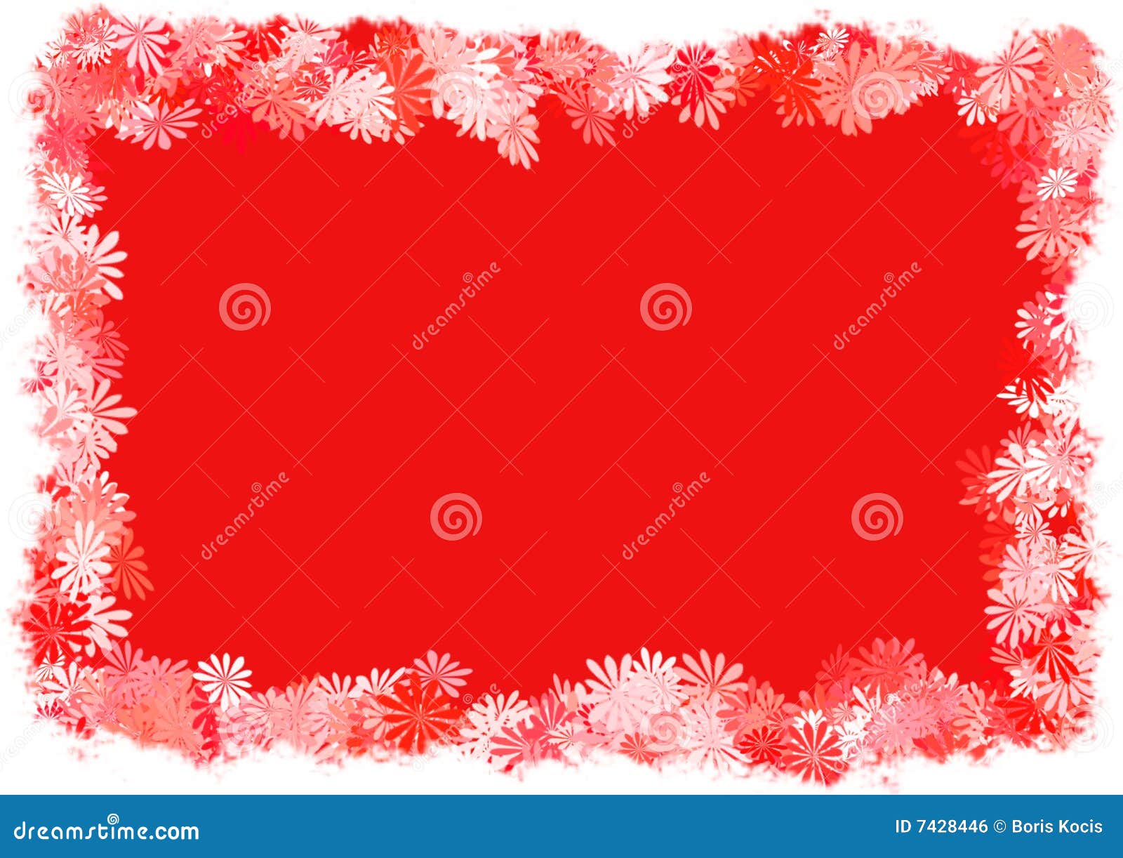 Flower Border Royalty Free Stock Image Image 7428446
