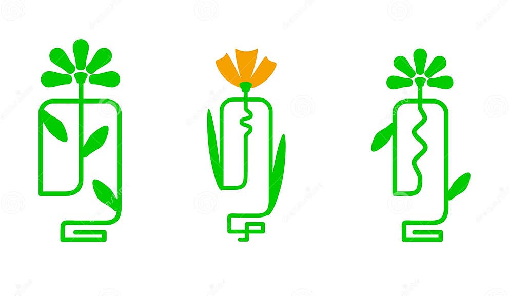 Flower bulb stock vector. Illustration of power, abstract 18110472