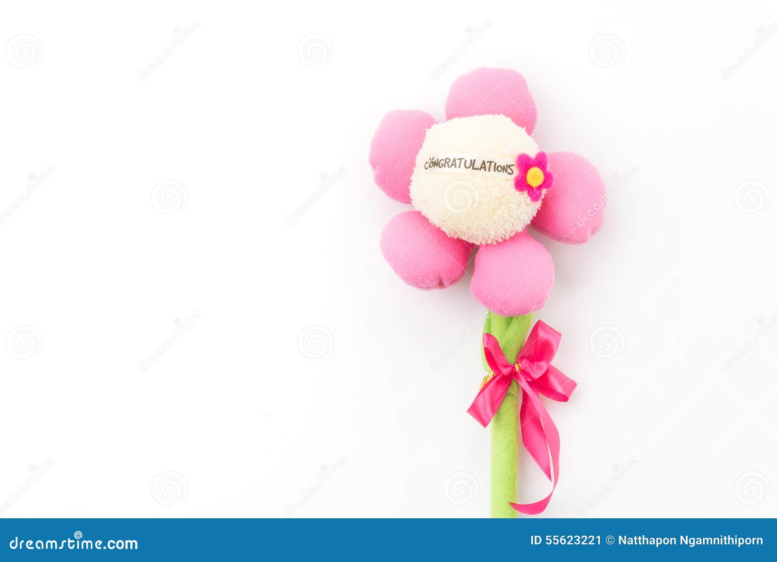 flower with congratulation text