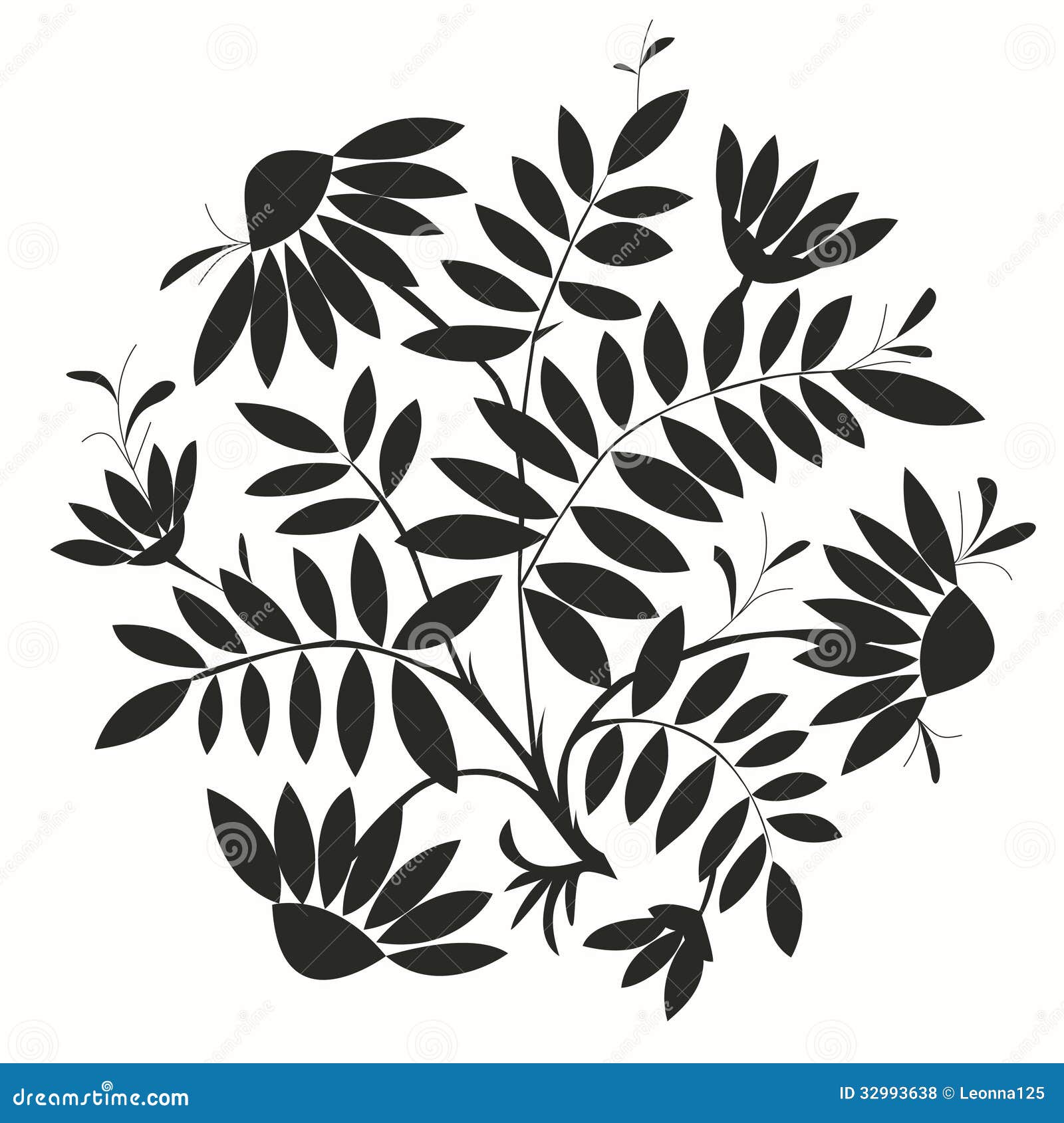 Flower stock vector. Illustration of copy, backgrounds - 32993638