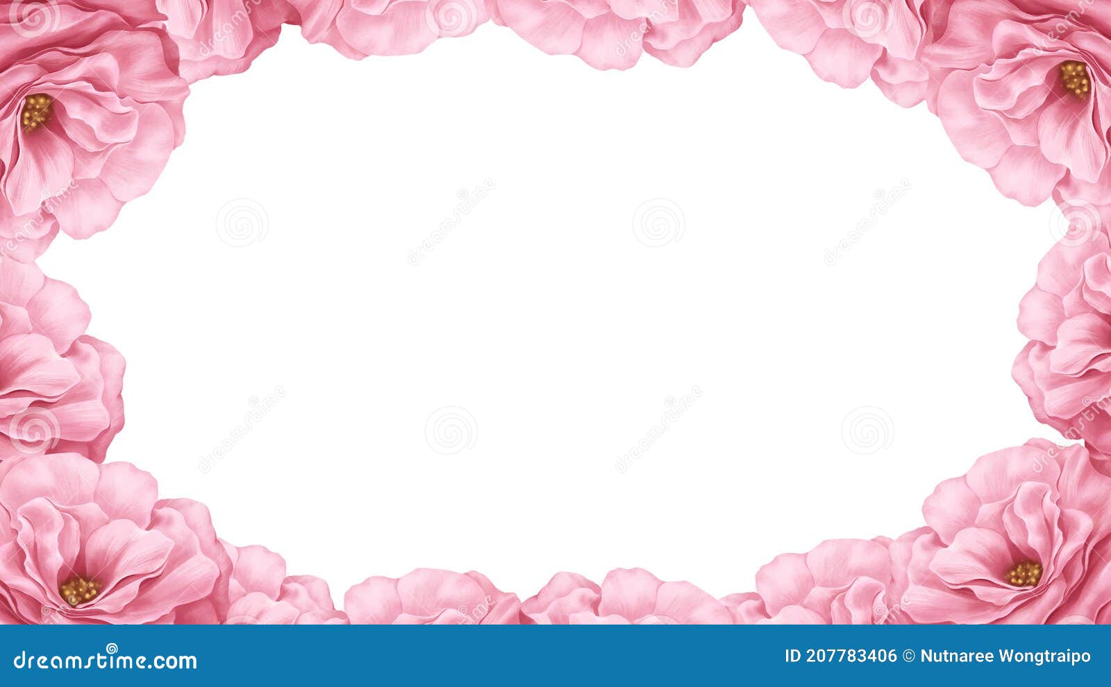 Flower frame layout stock illustration. Illustration of circle ...