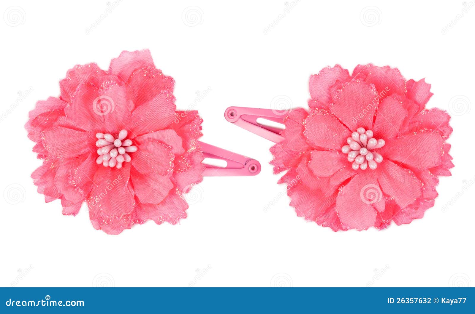 A flower hair clip stock photo. Image of accessory, beauty - 26357632