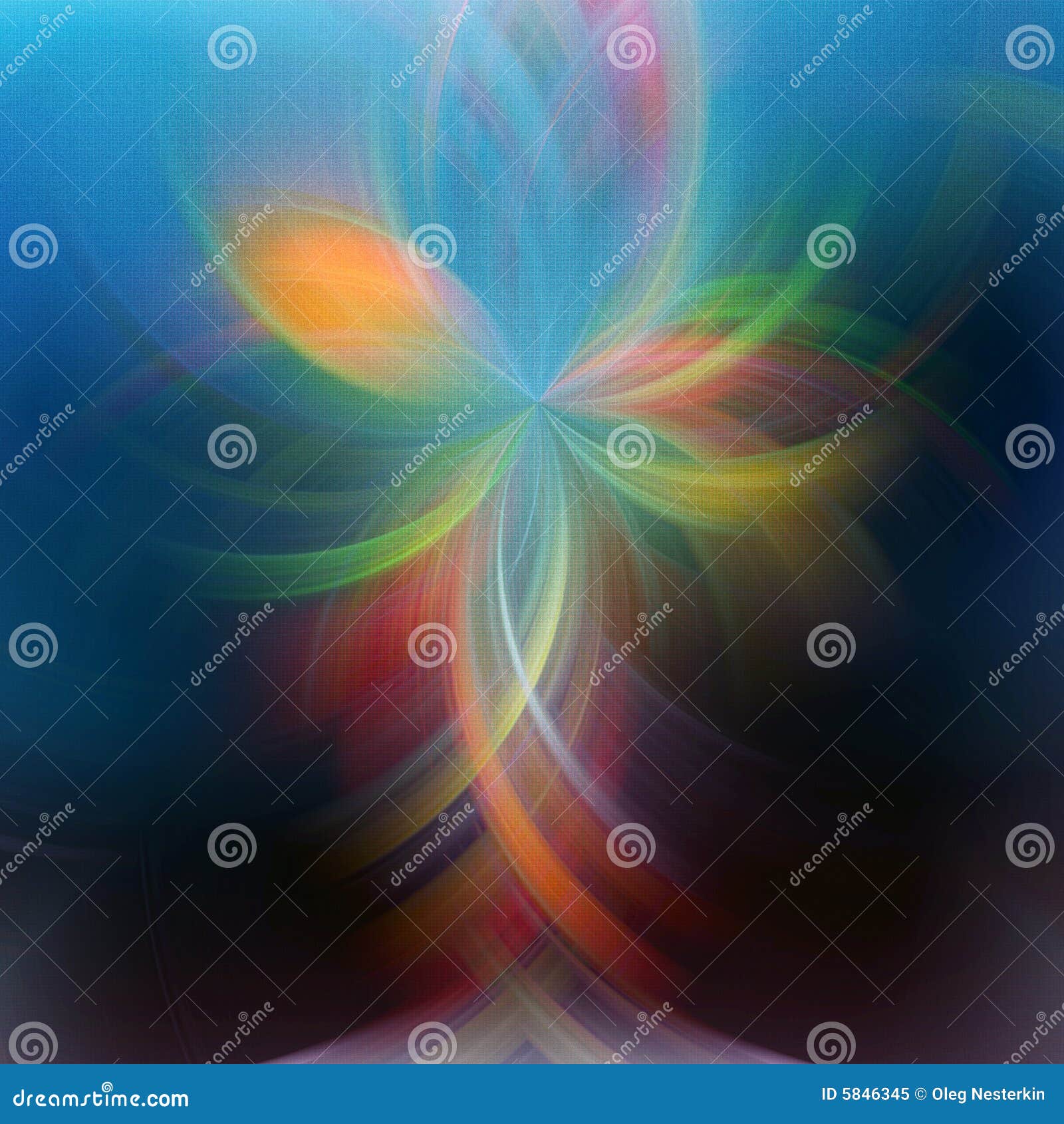 Flower of immortality stock illustration. Illustration of color 5846345