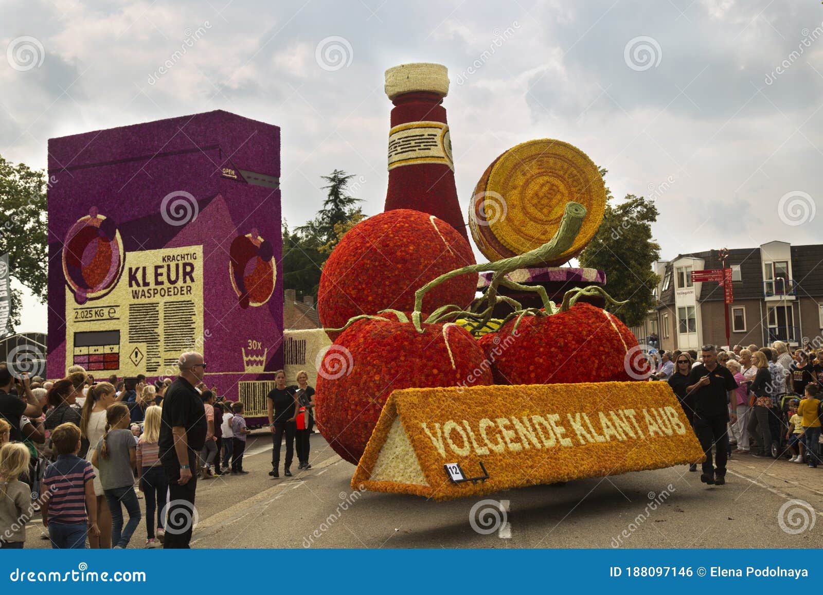 Flower Parade in Zundert, Netherlands. Editorial Photo Image of
