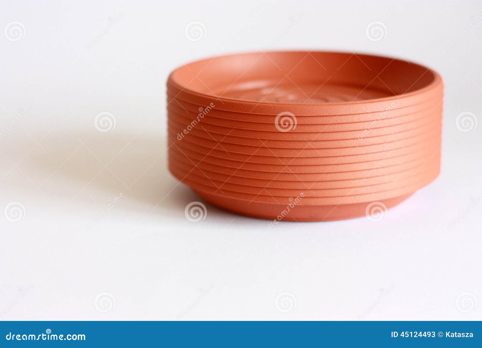 Flower pot saucers stock image. Image of saucers, life 45124493