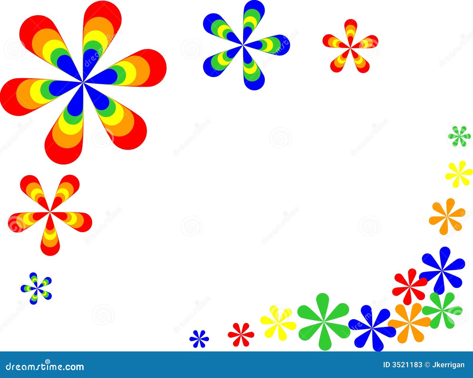 Flower Power stock vector. Illustration of modern, psychedelic - 3521183