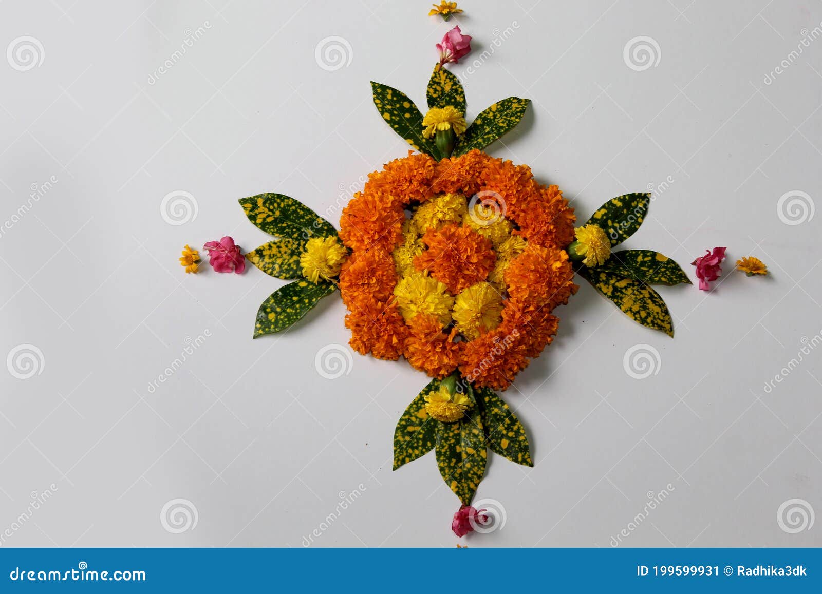 Flower Rangoli Designs for Diwali Festival Traditional Background ...