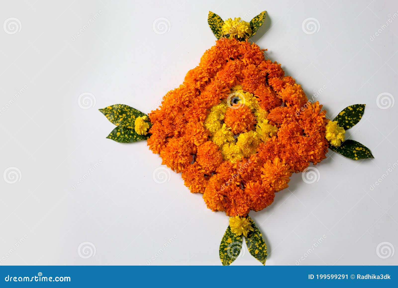 Flower Rangoli Designs for Diwali Festival Traditional Background ...