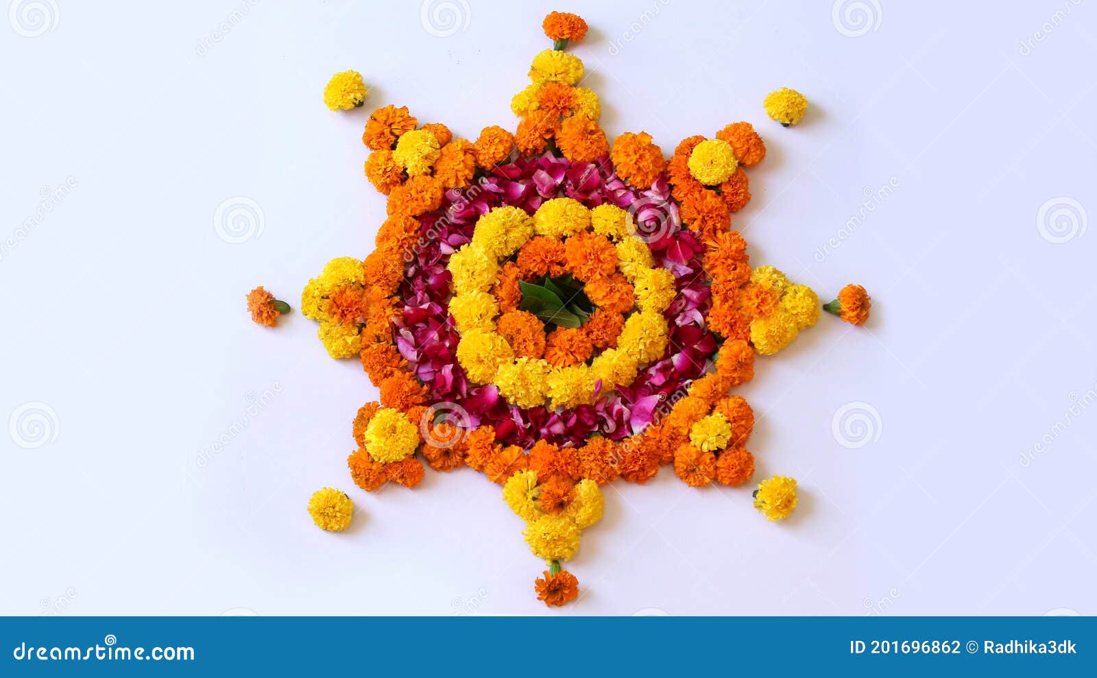 Flower Rangoli Designs Background Stock Photo - Image of diwali ...