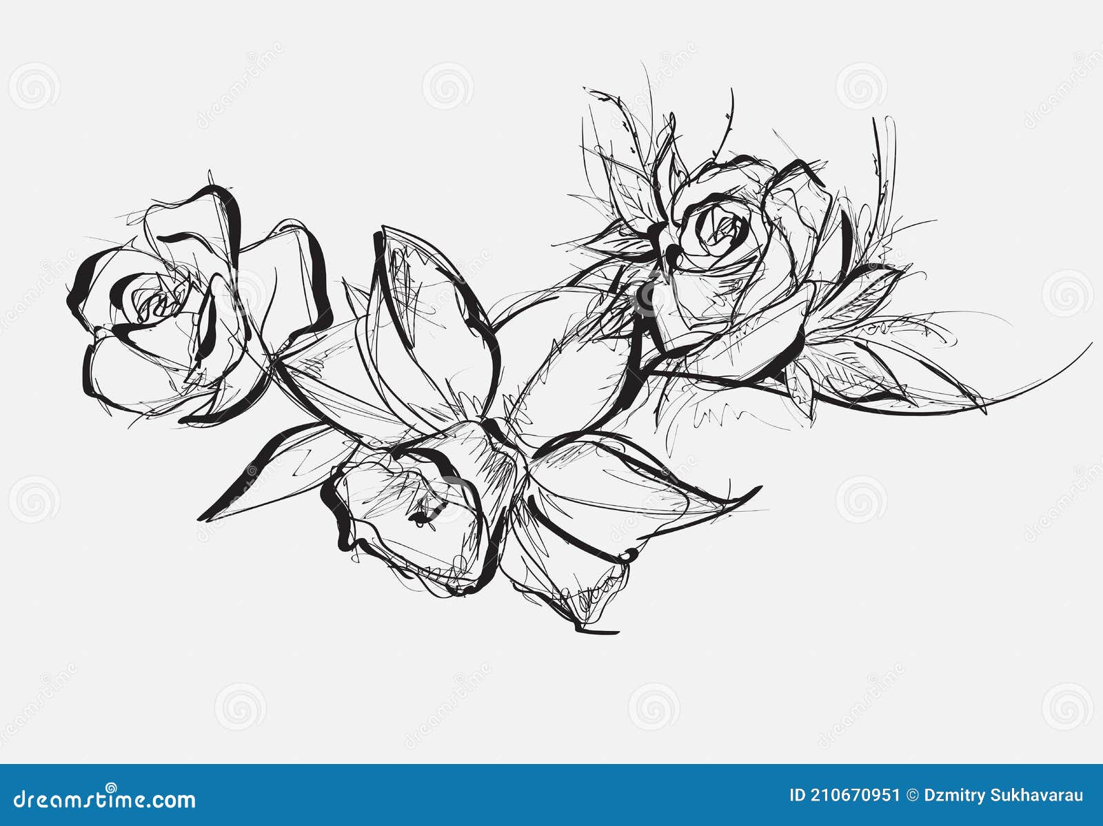 How to Draw Rose Flower Sketch frompencil  YouTube