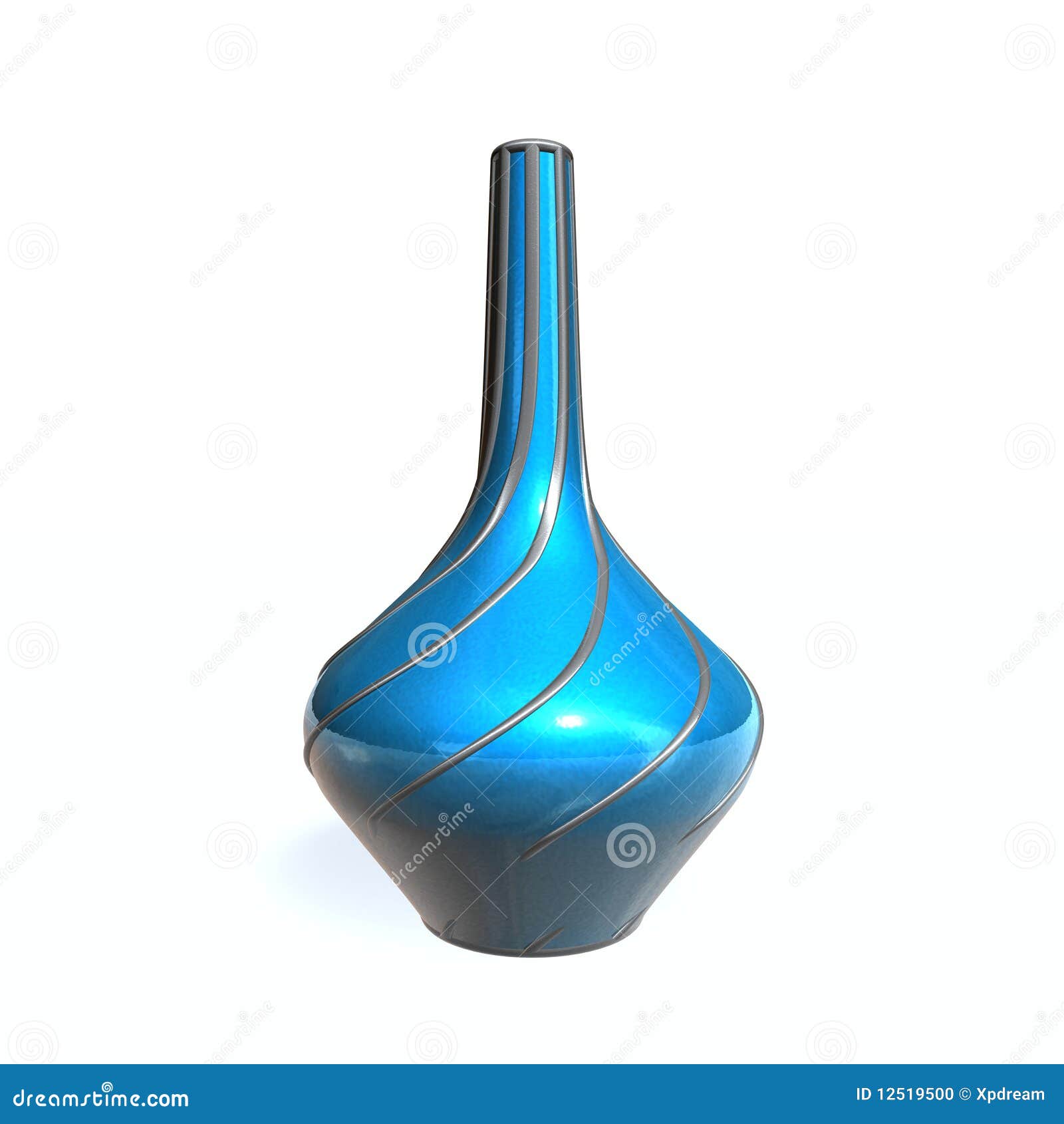 Flower Vase. Bowl Shape. Candlestick For A Round Candle. Sketch. Vector