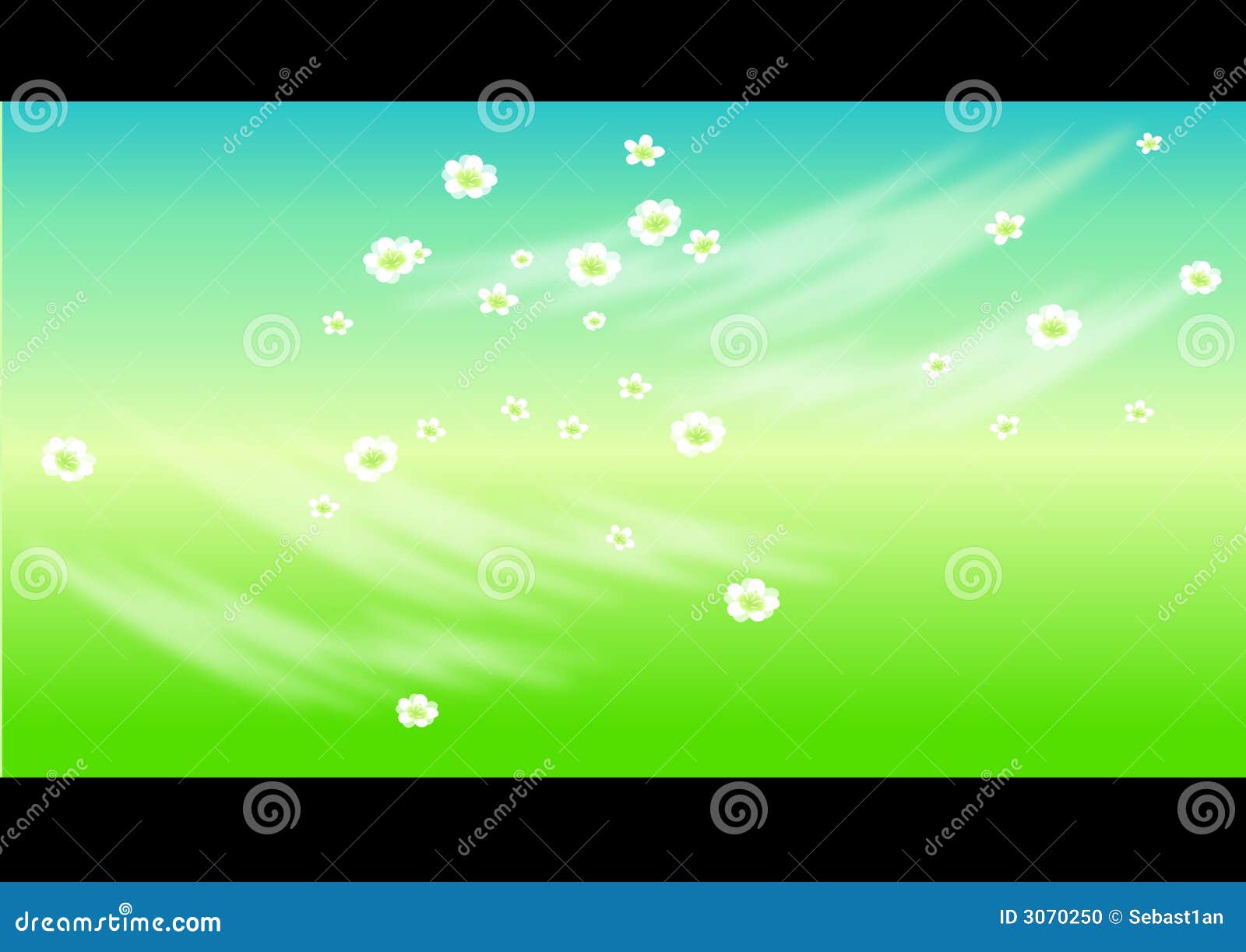 Flowers stock vector. Illustration of foliage, spring - 3070250