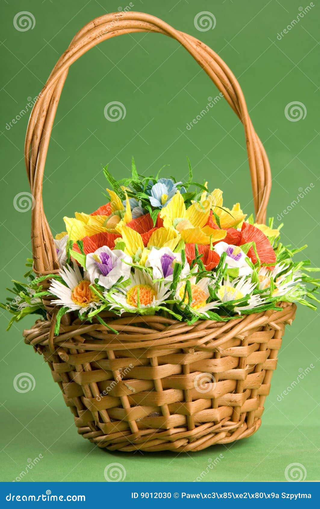Flowers basket stock photo. Image of pastel, religion 9012030
