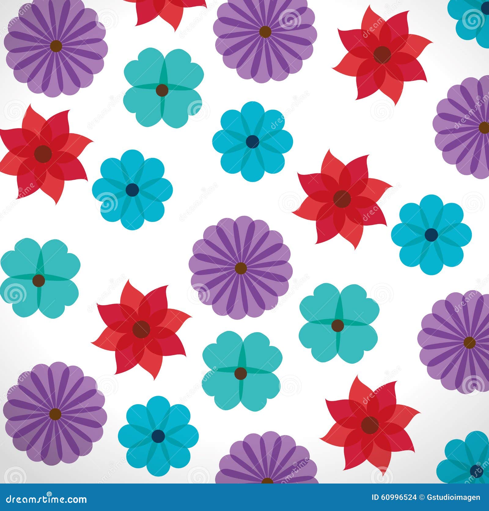 Flowers and floral design. stock vector. Illustration of beautiful