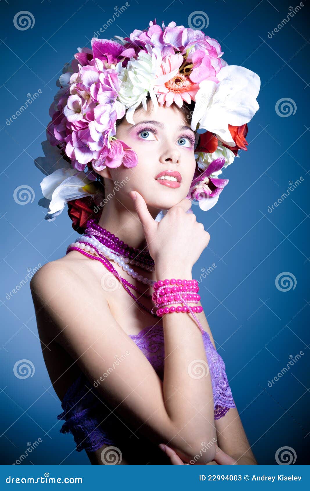 Flowers hat stock image. Image of close, happy, flowers - 22994003