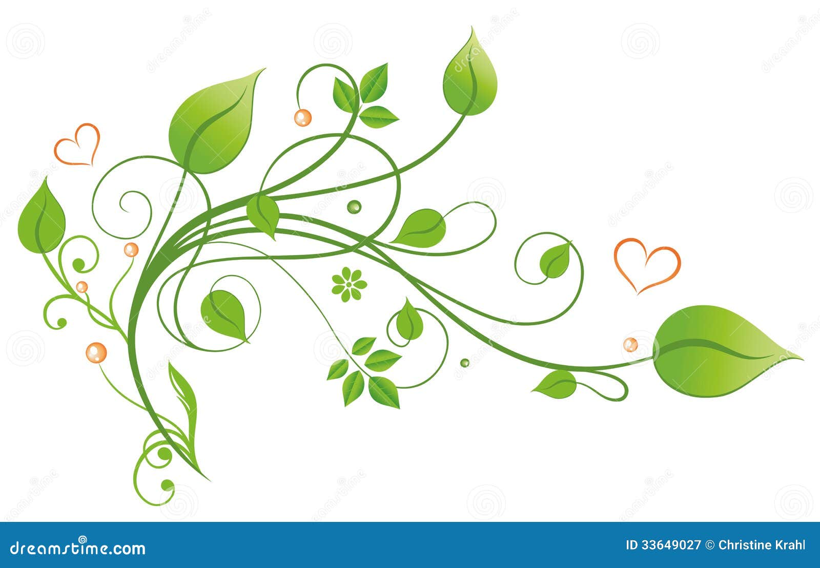 Cliparts Blumenranken