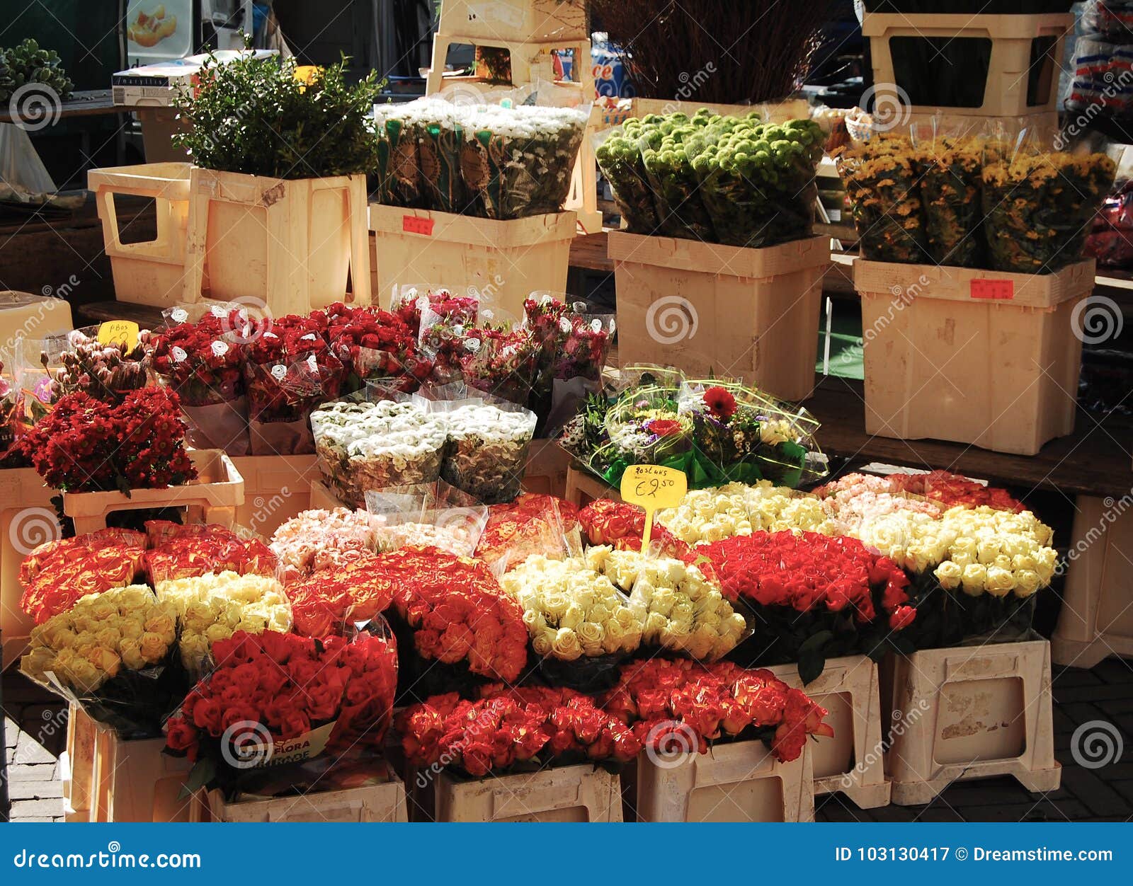 flowers market
