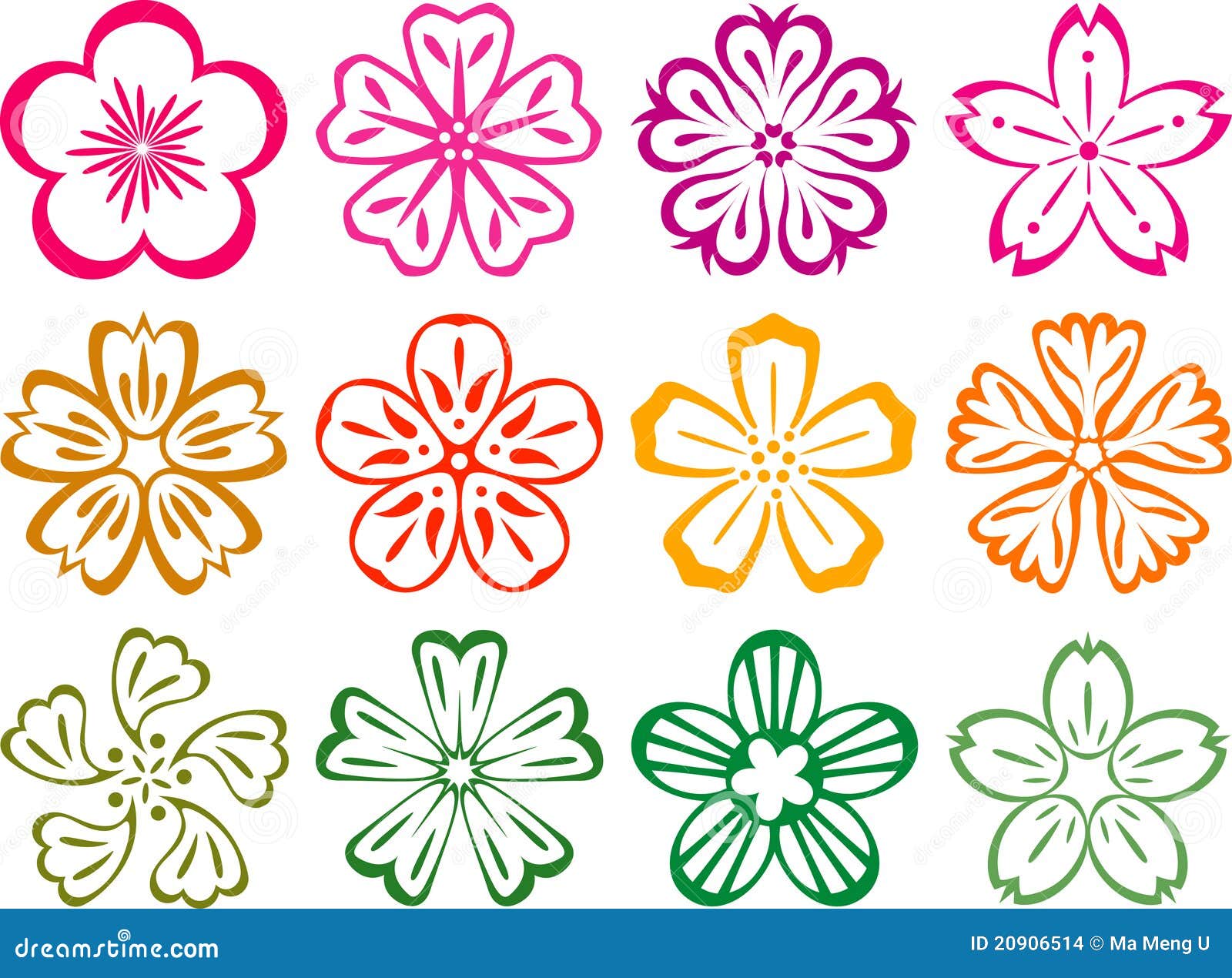 free chinese flower clipart - photo #19