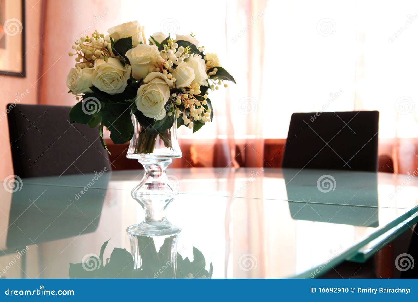 Flowers on the table stock photo. Image of arrangement 16692910