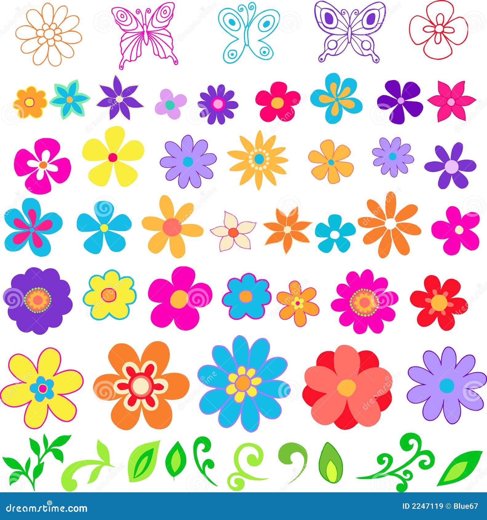 vector clipart flowers free - photo #36