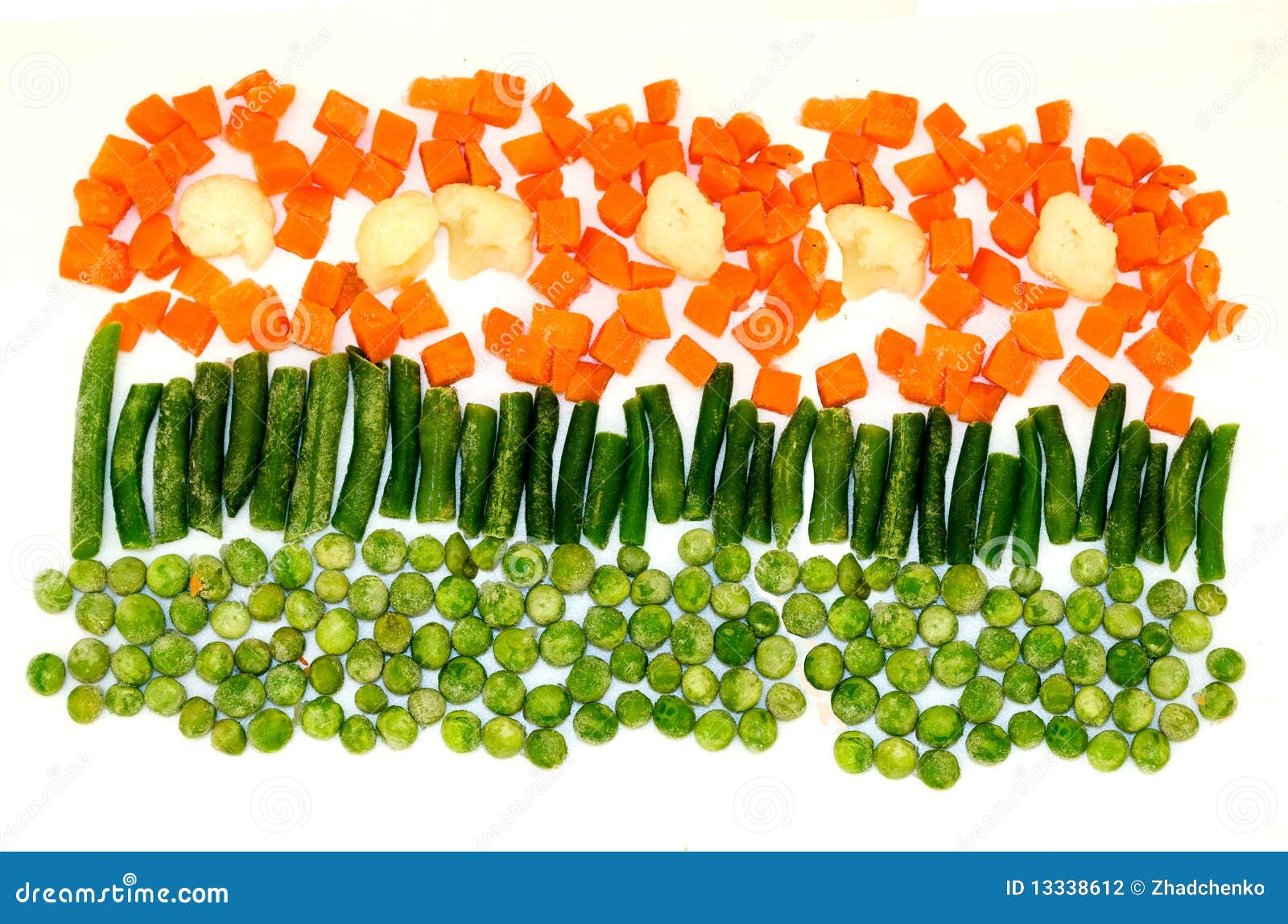 Flowers from vegetables stock photo. Image of isolated 13338612