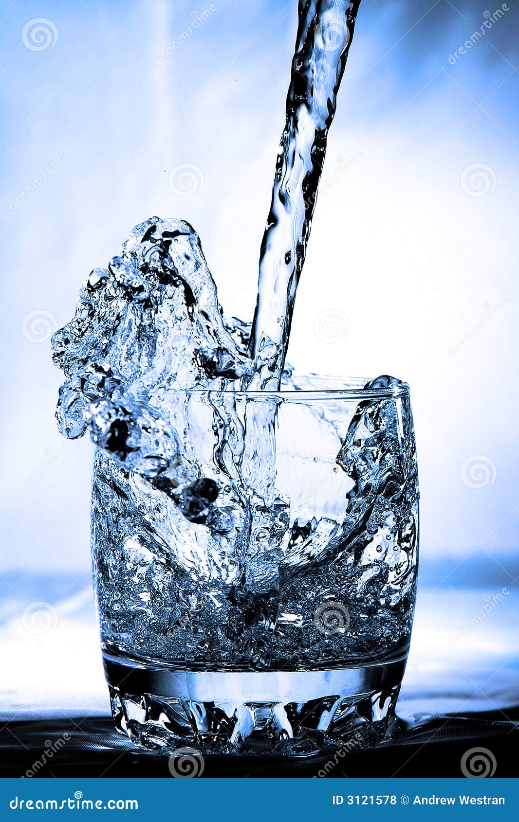 Flowing Liquid Picture. Image 3121578