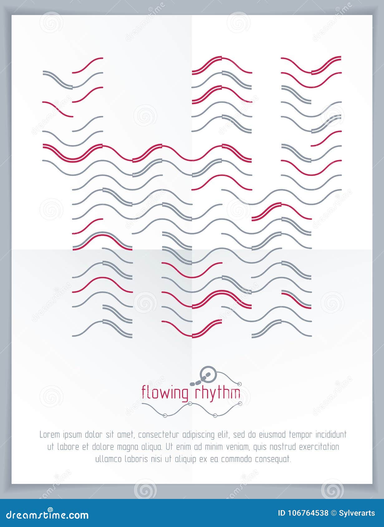 Flowing Rhythm Abstract Wave Lines Vector Background For Use As Stock Vector Illustration Of Data Chaos Flowing Rhythm Abstract Wave Lines Vector Background For Use As Stock Vector Illustration Of Data Chaos