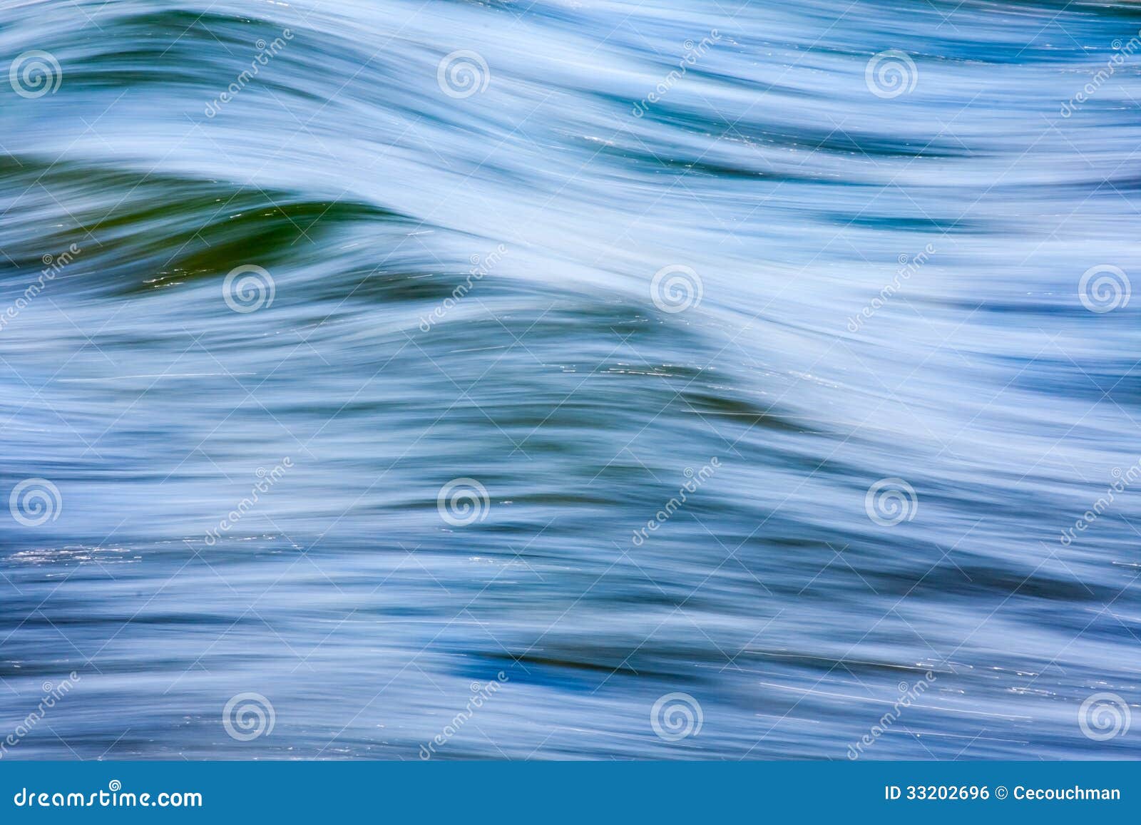 flowing water abstract