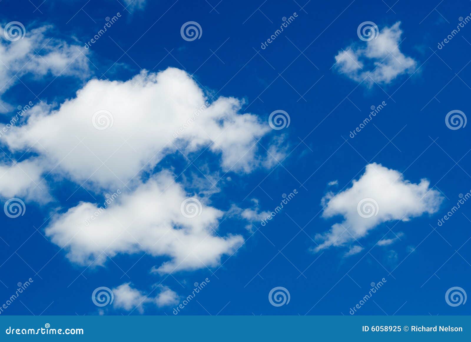 Fluffy Clouds RoyaltyFree Stock Photography 6058925