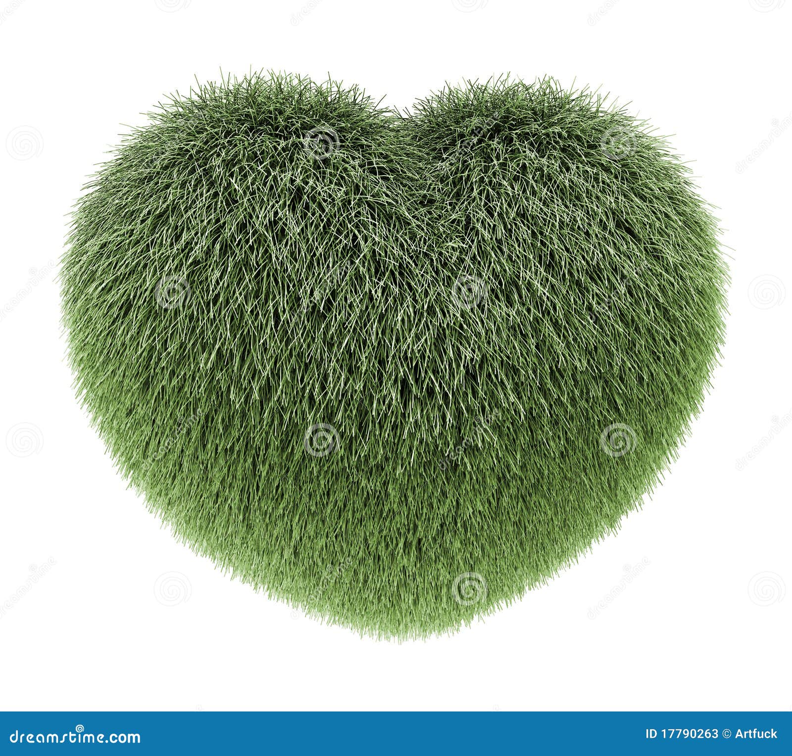 Fluffy warm heart green stock illustration. Illustration of mascot