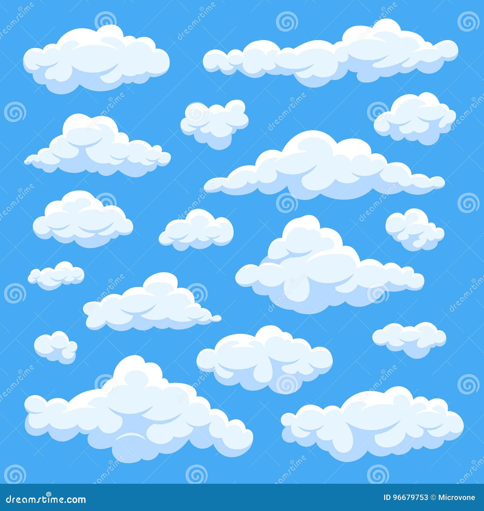 https://thumbs.dreamstime.com/z/fluffy-white-cartoon-clouds-blue-sky-vector-set-cloudy-day-heaven-illustration-96679753.jpg