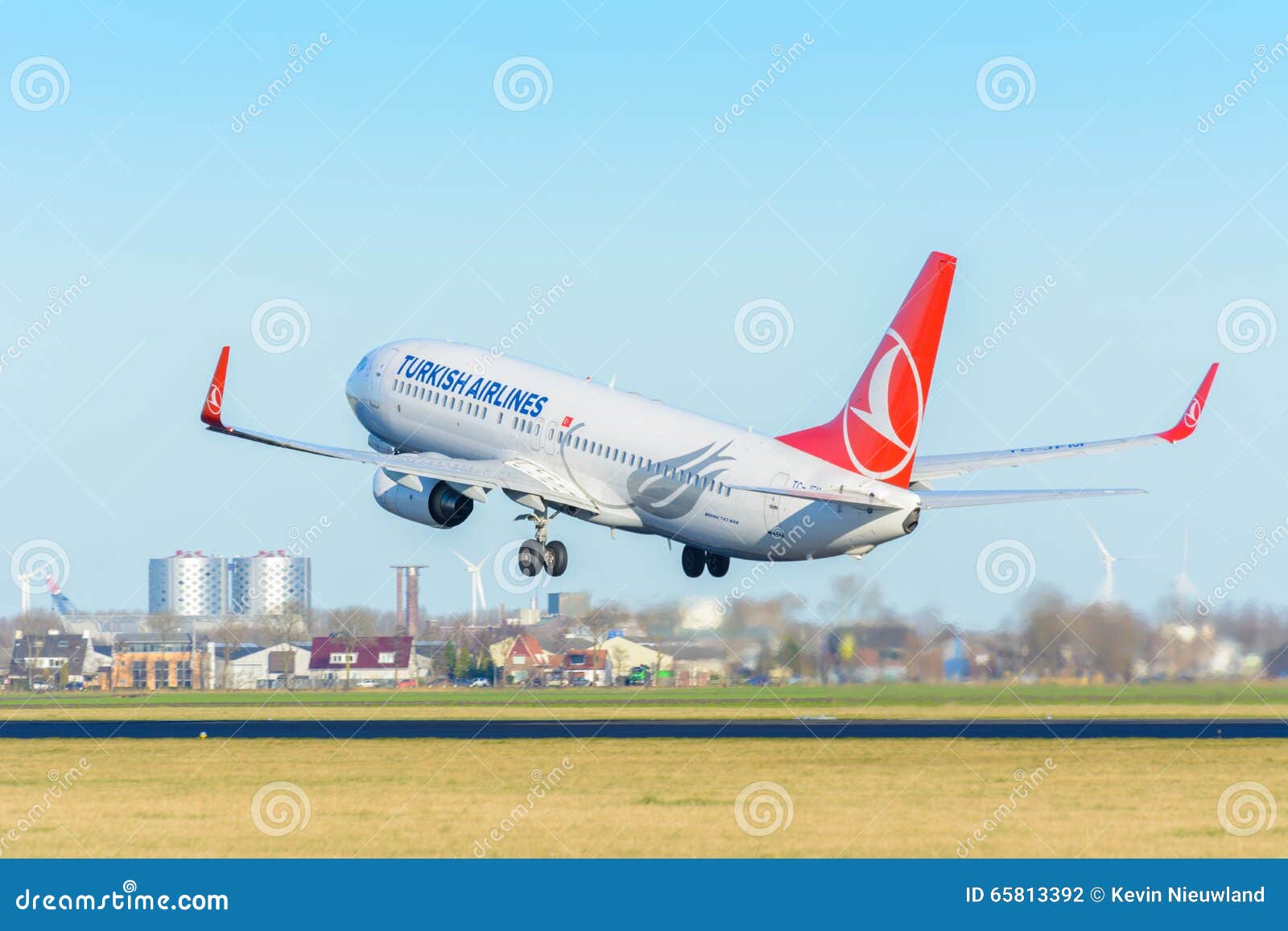 Flugzeug Turkish Airlines Tc Jfm Boeing 737 800 Entfernt