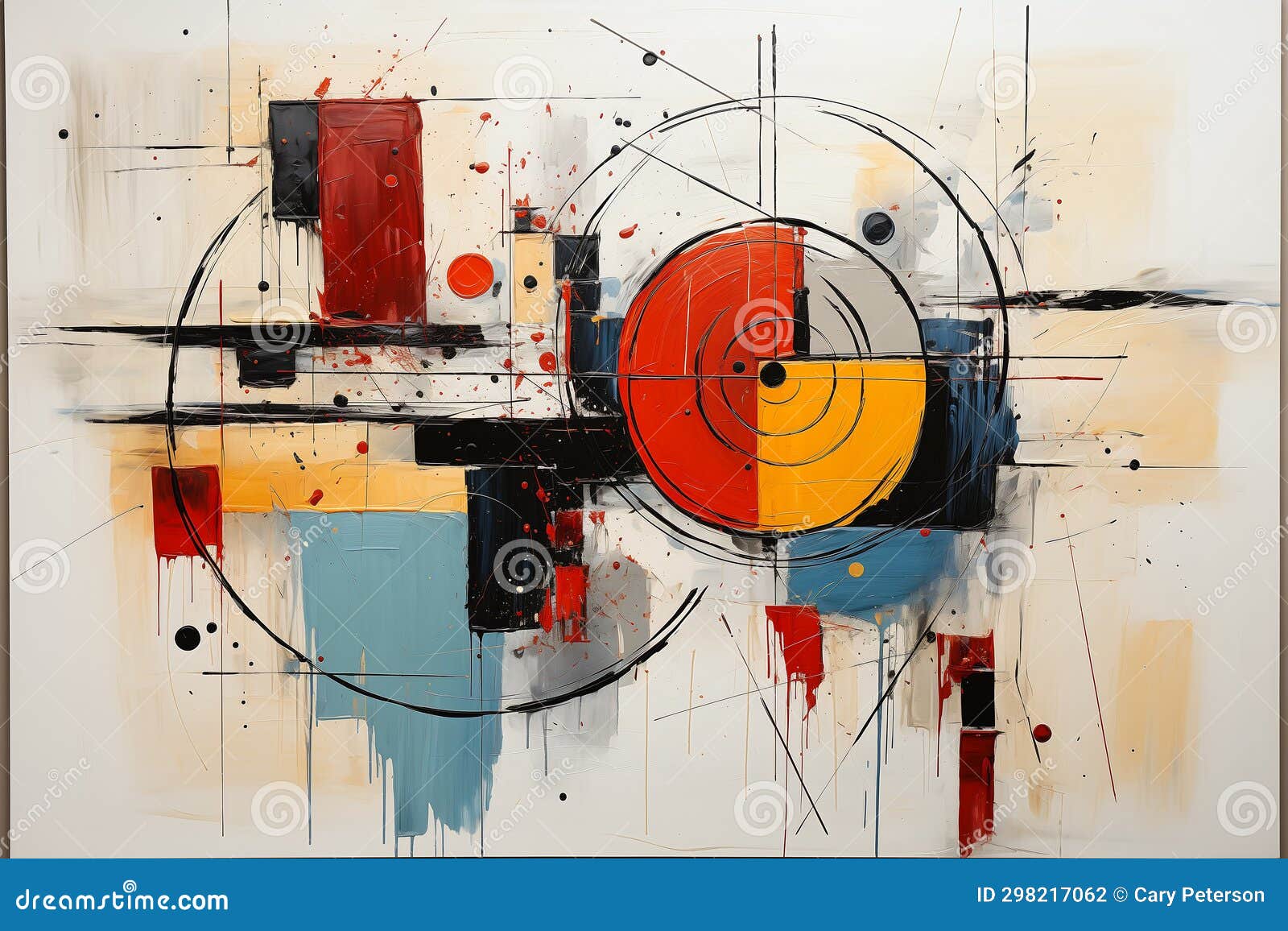 fluid connections: a vibrant abstract exploration of color and f