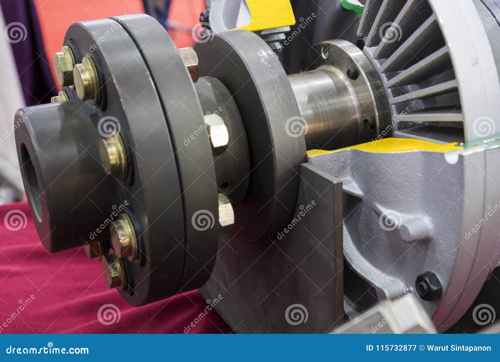 The Fluid Coupling stock image. Image of motor, industry 115732877