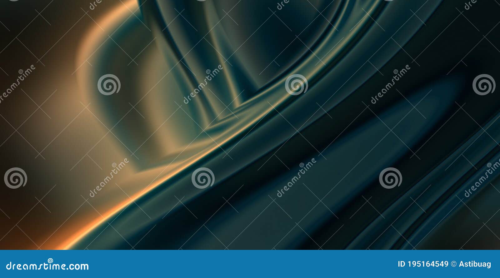 fluid mercurial substance. abstract iridescent background. smooth gradient layout for decoration.