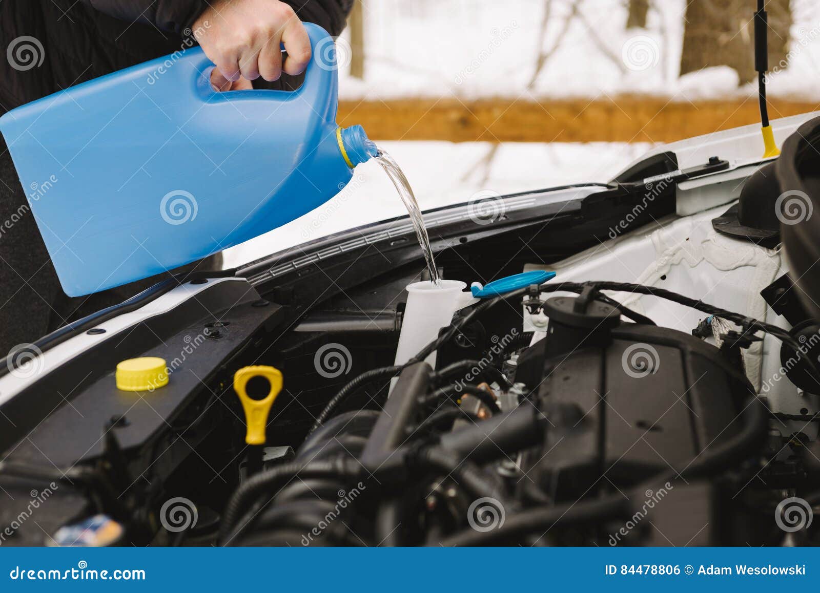 Fluide De Versement De Joint De Pare-brise D'hiver De Voiture D