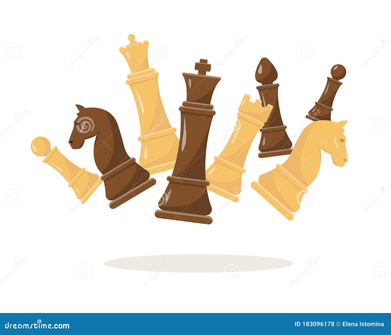 Premium Vector  Two pawns are chess pieces sketch. lies and