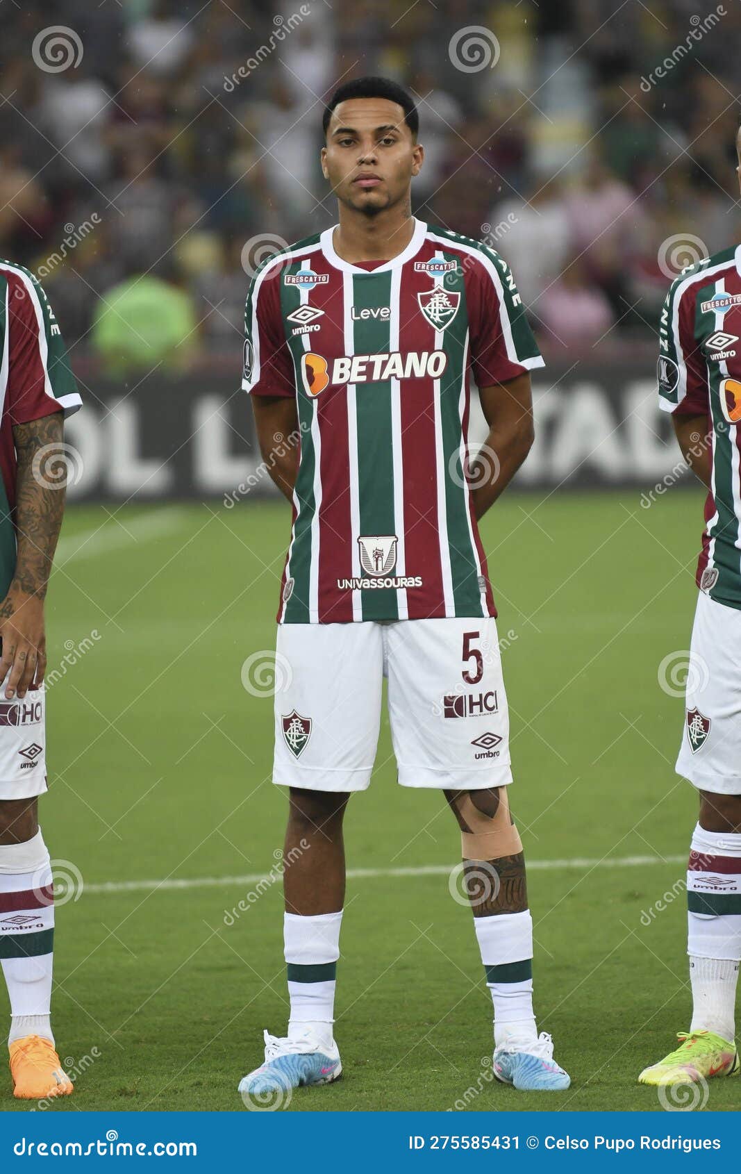 Fluminense Versus O Mais Forte Da Taça Libertadores Foto Editorial