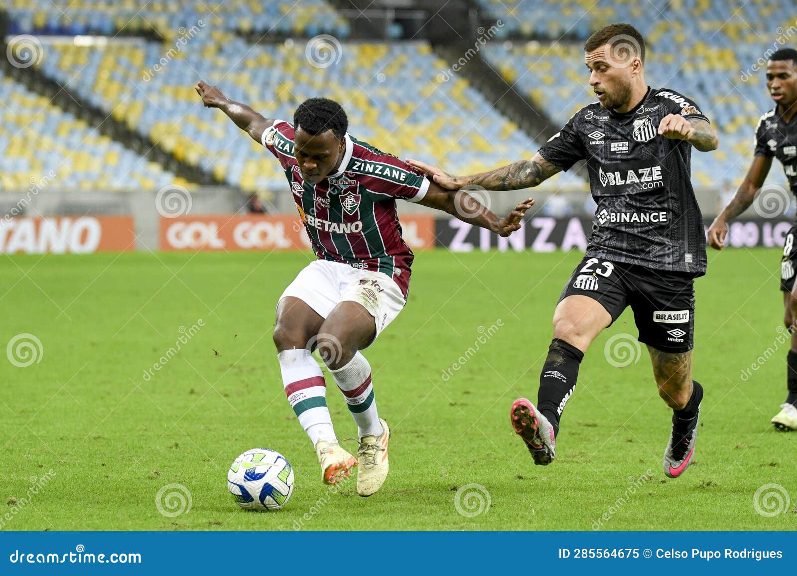 Fluminense Vs Santos by Brazilian Championship Editorial Image Image