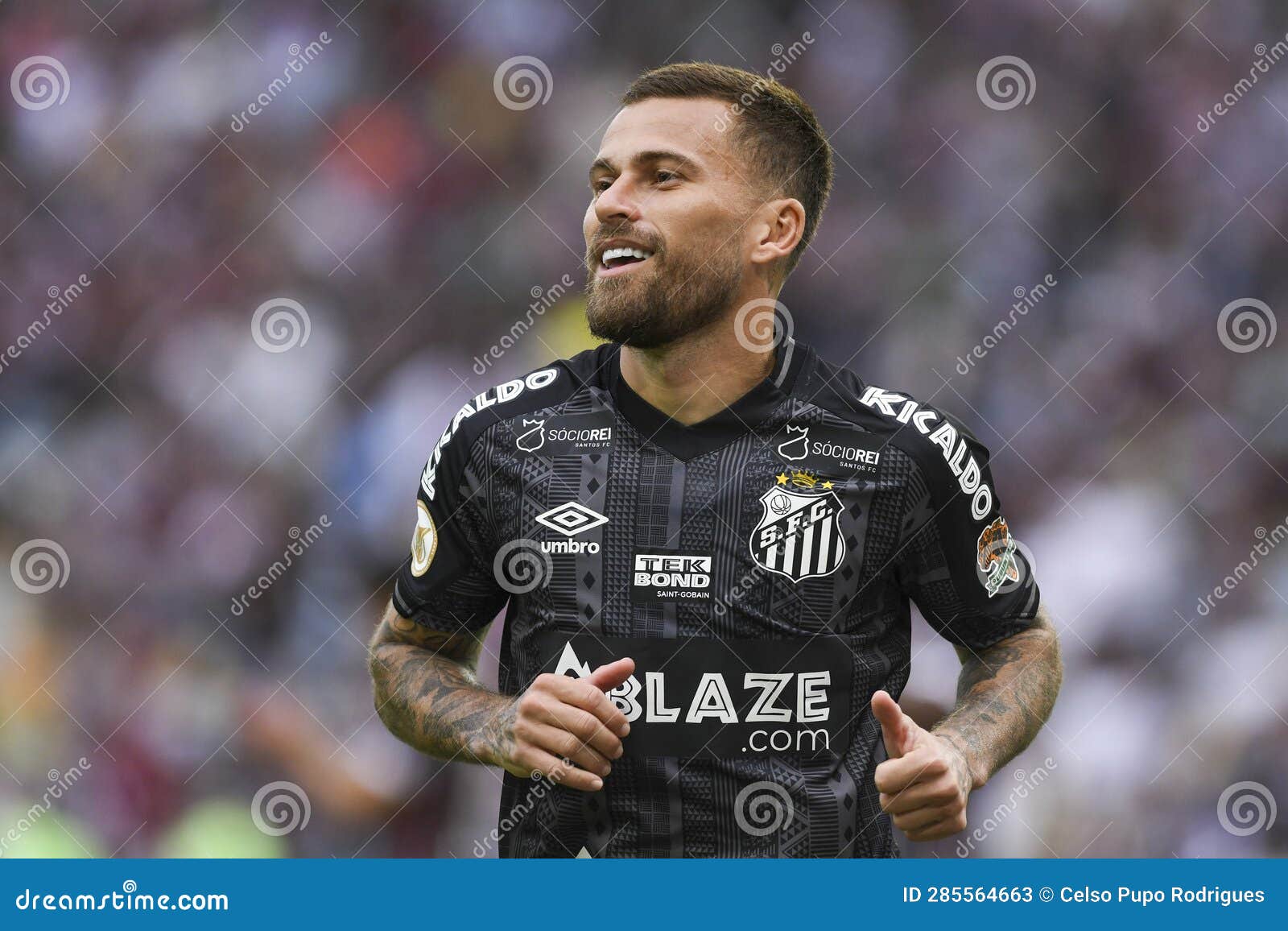 Fluminense Vs Santos by Brazilian Championship Editorial Stock Photo ...
