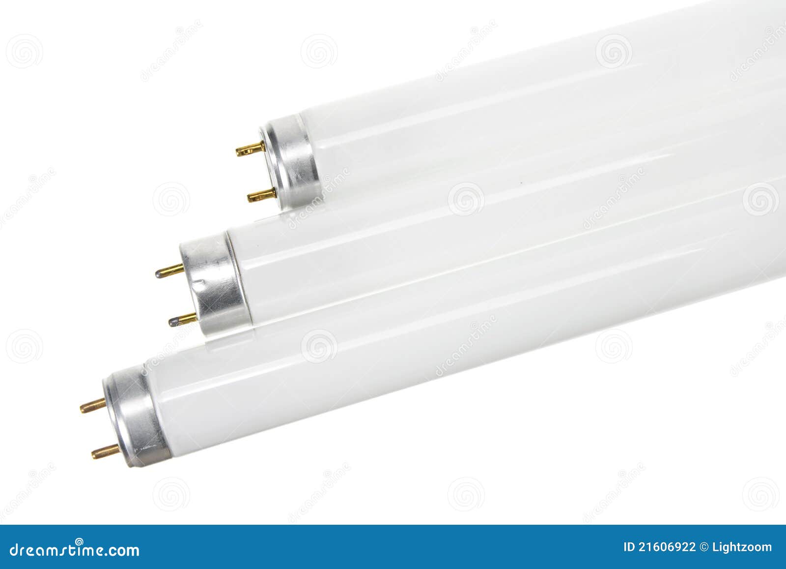 Fluorescent Tubes stock photo. Image of lightbulb, still 21606922