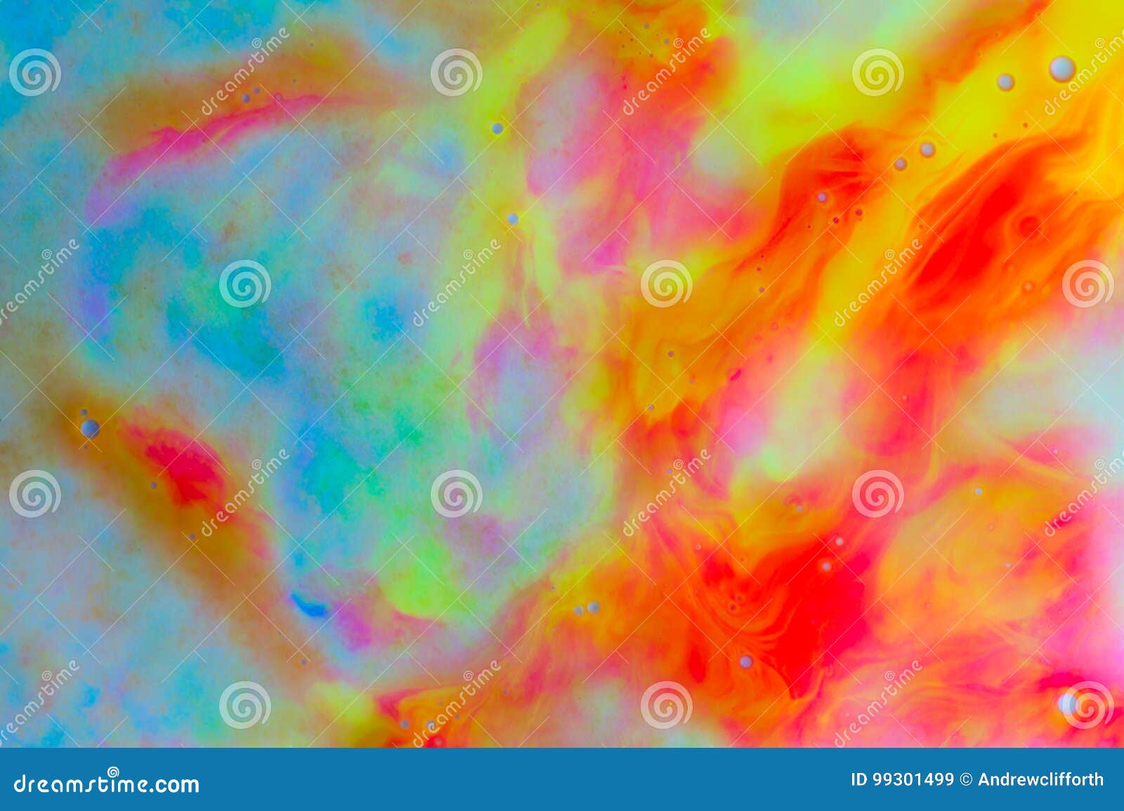 Fluorescent Paint Patterns Under Black Ultraviolet Light Stock Image Image of blue, pink 99301499