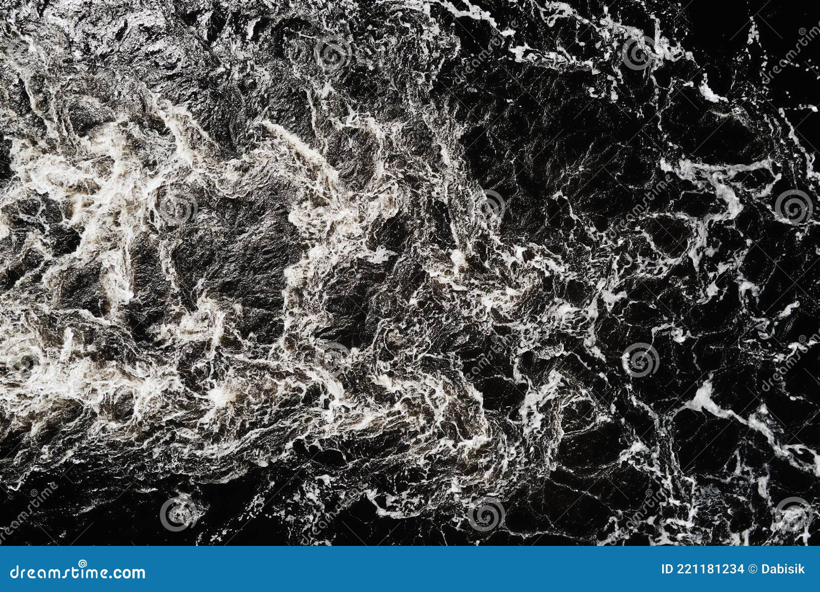 Flusswasser Hintergrund Mit Whirlpools Und Wellen Draufsicht Stockfoto Bild Von Beschaffenheit