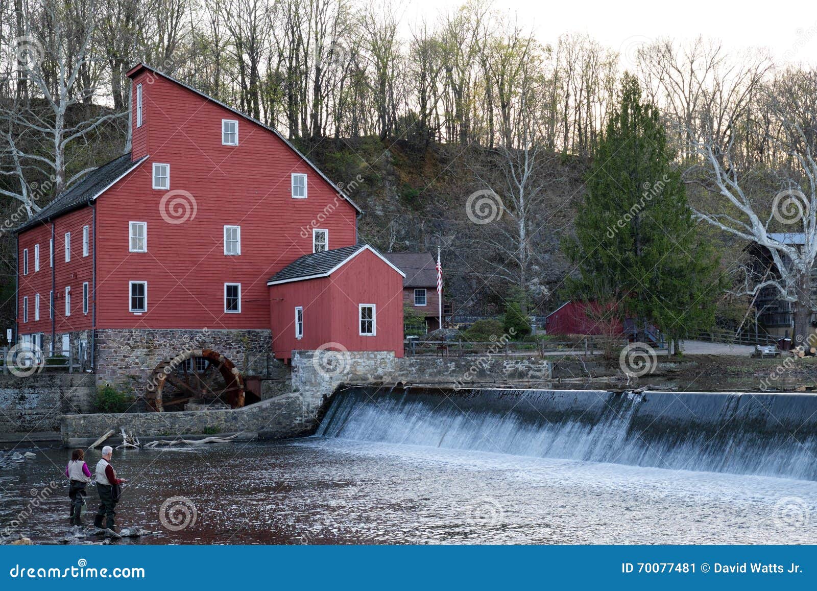 Fly Fishing at the Red Mill Editorial Photo Image of clinton, trout
