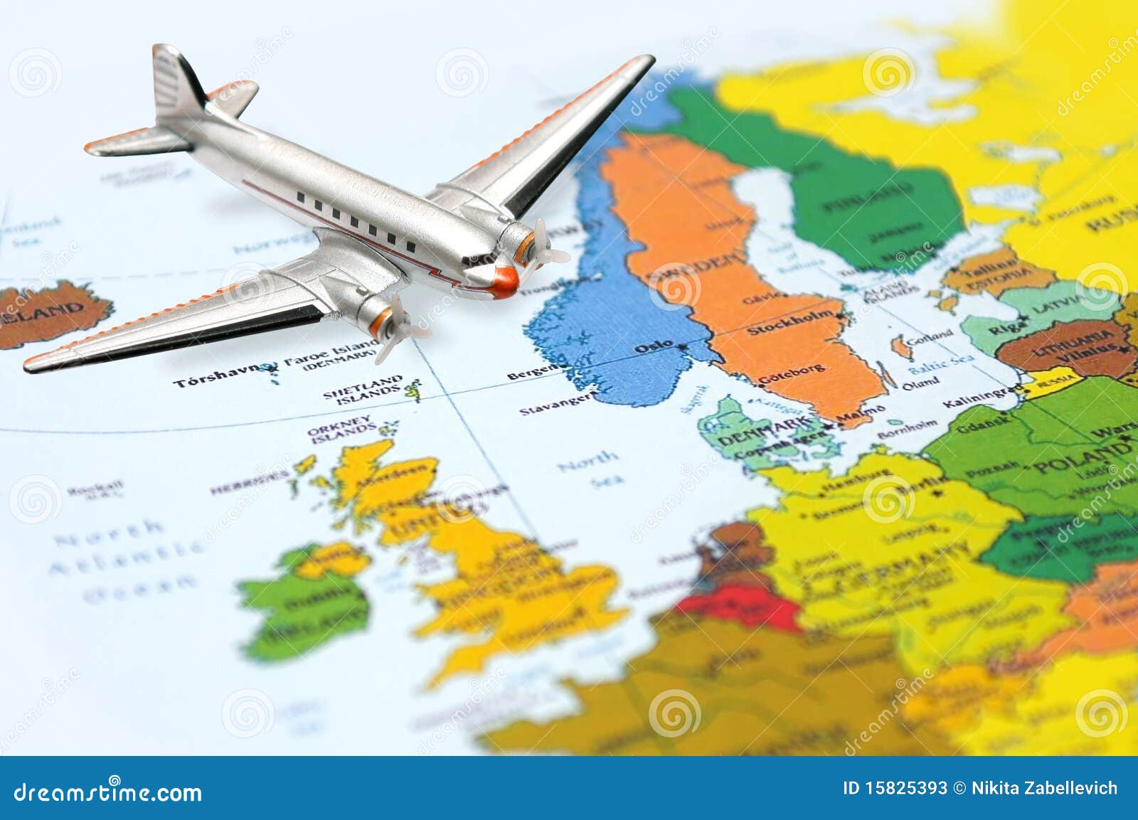 Fly To Europe Stock Photos - Image: 15825393