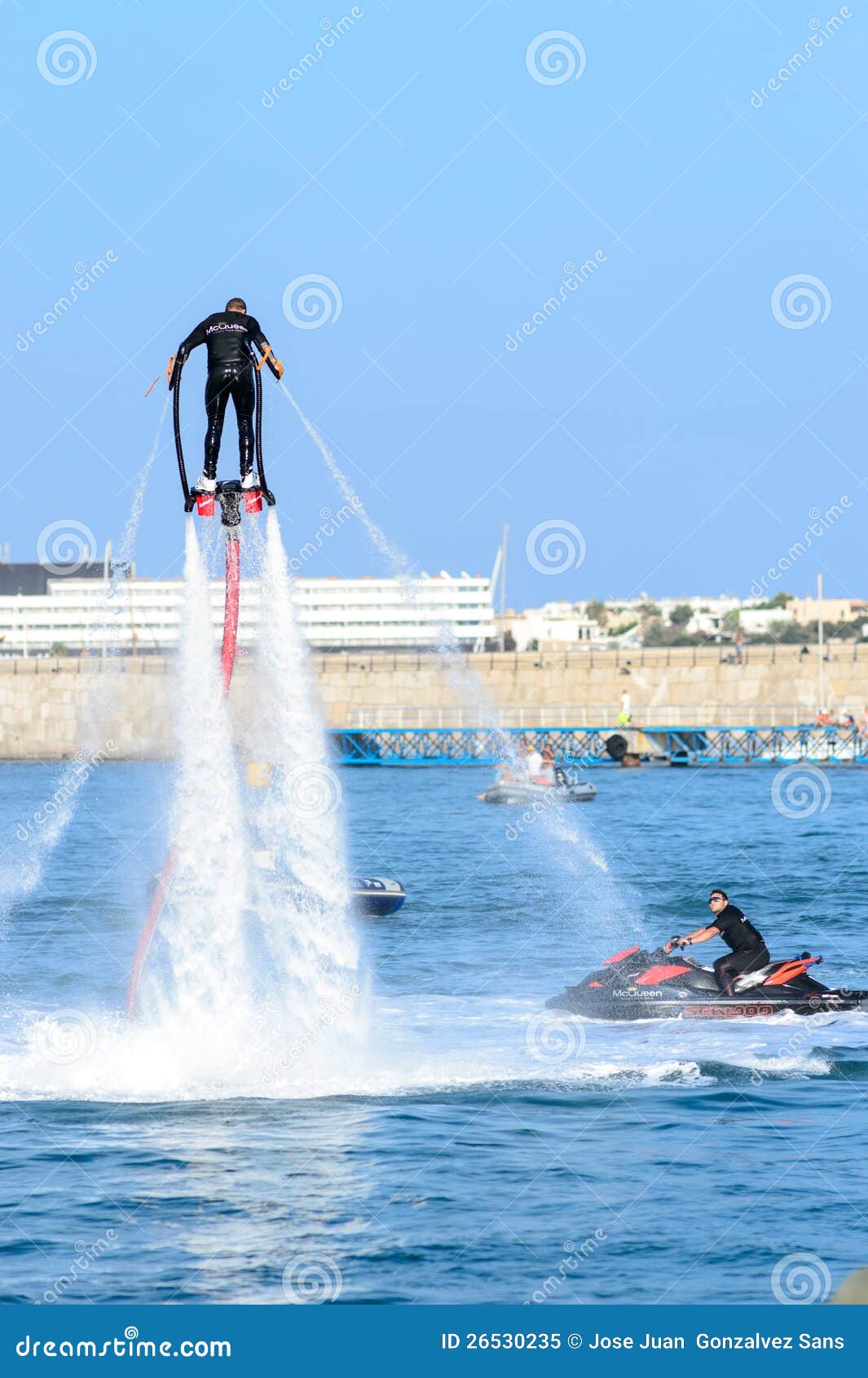 Flyboarding Stock Photo - Download Image Now - Flyboarding, Jet